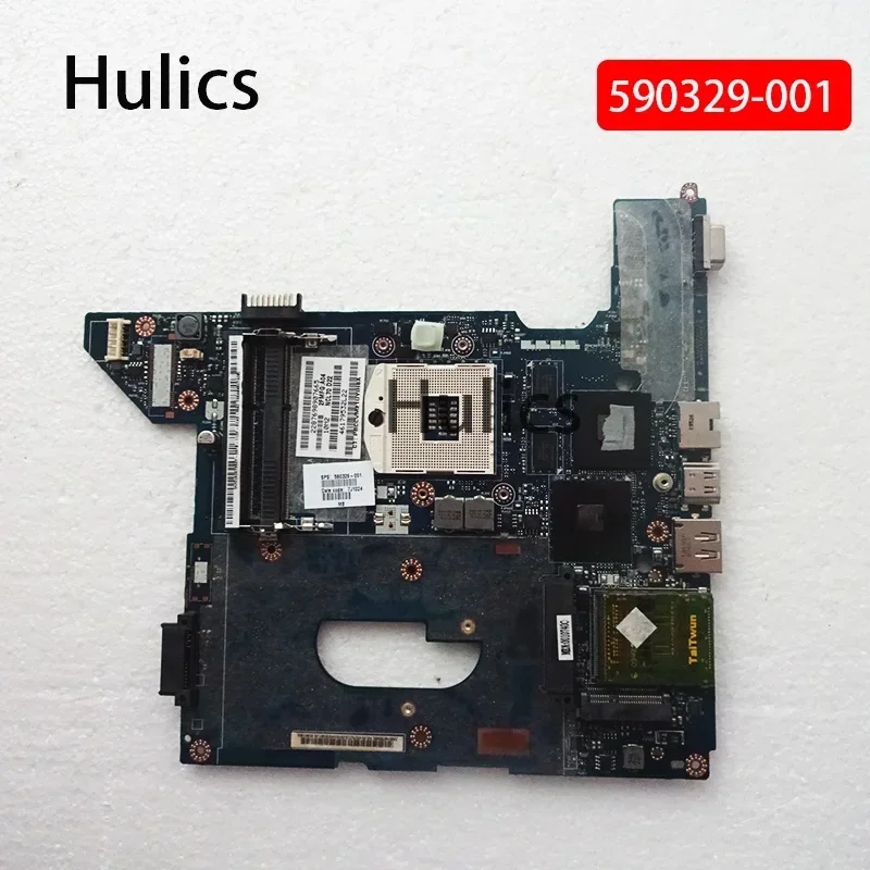 Hulics Used 590329-001 NAL70 LA-4107P MAIN BOARD For HP Compaq CQ41 Laptop Motherboard HM55 HD 4350 GPU Mainboard
