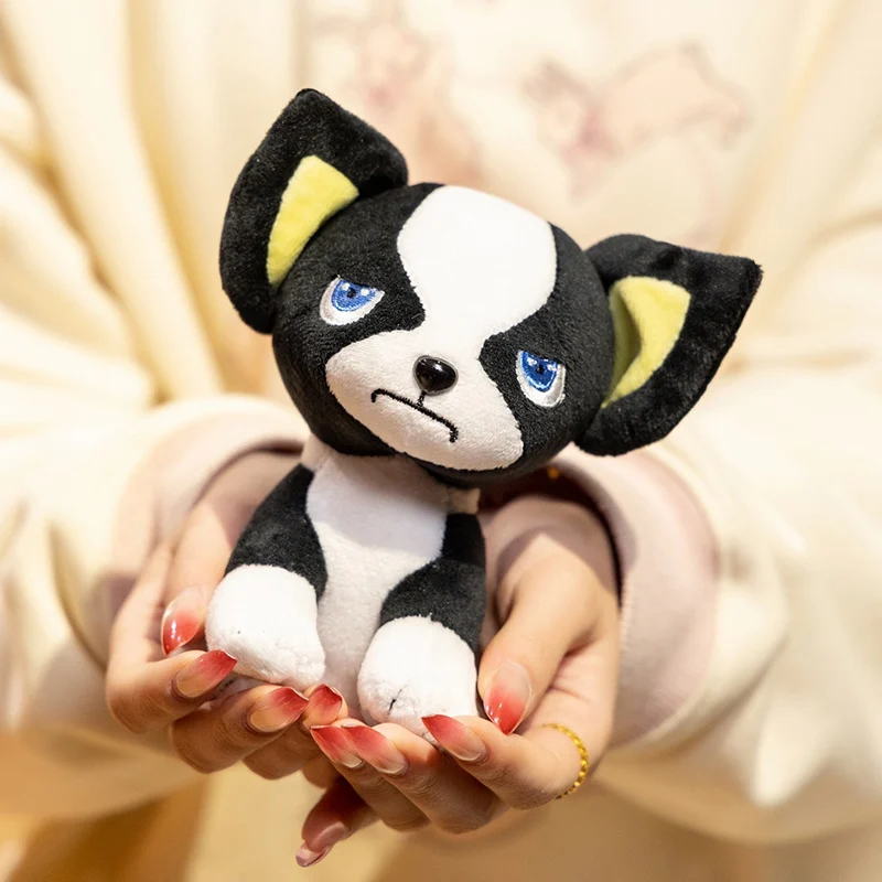 14CM JoJos Bizarre Adventure Golden Wind Hund IGGY Plüschtier Kawaii Anime Stofftier Puppe Weiches Sofakissen Raumdekoration Geschenk – Detail 10