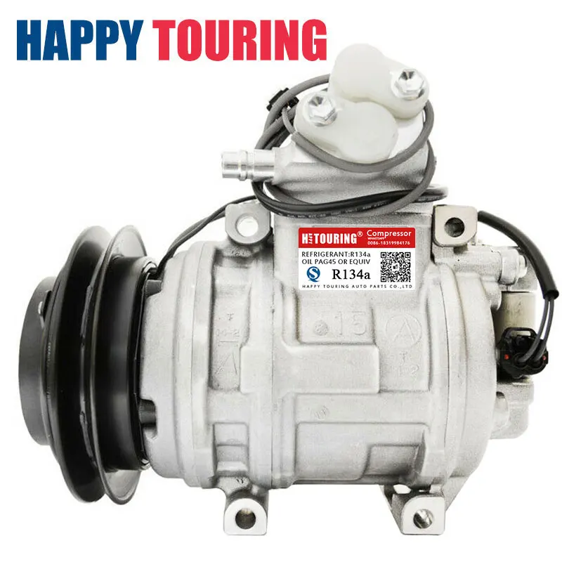 10PA15VC Ac Compressor For Mitsubishi 1994-1999 447100-4540 447200-0530 447300-…