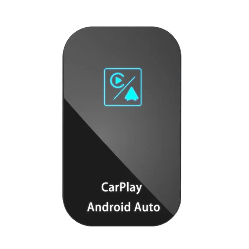 

Мини-адаптер для беспроводного CarPlay и Android Auto 2-в-1, переходник CarPlay с проводного на беспроводной, мультимедийный бокс, Plug and Play - AS55