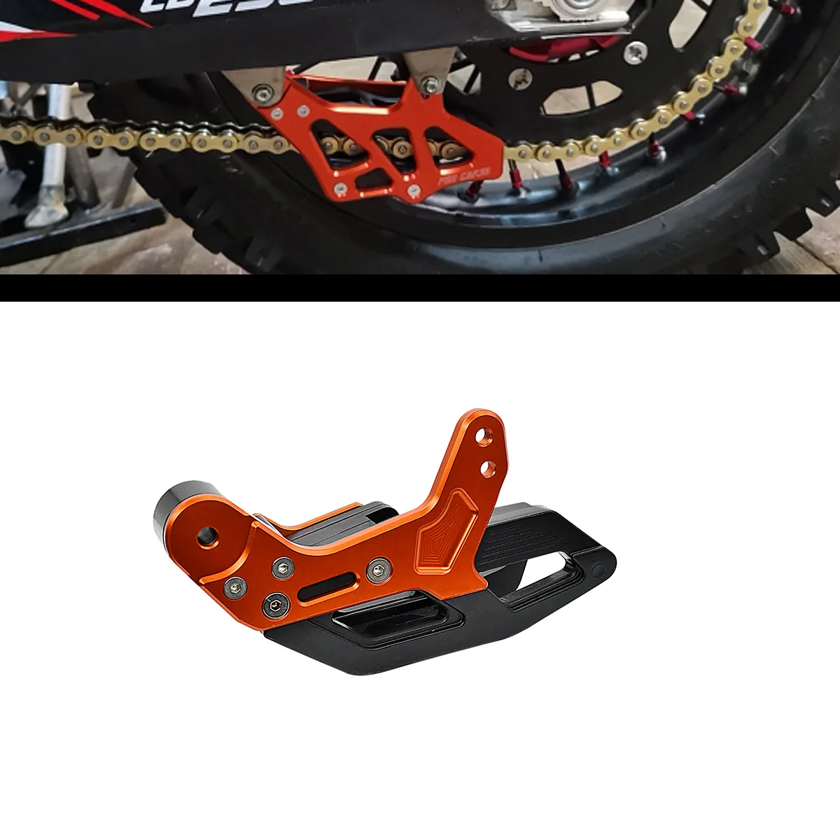 

Motocross Chain Guide Guard For Husqvarna TC TE FE 125-501 FREERIDE 250R 350 SMC R For KTM EXC EXCF SX SXF XCF XCFW 2008-2021