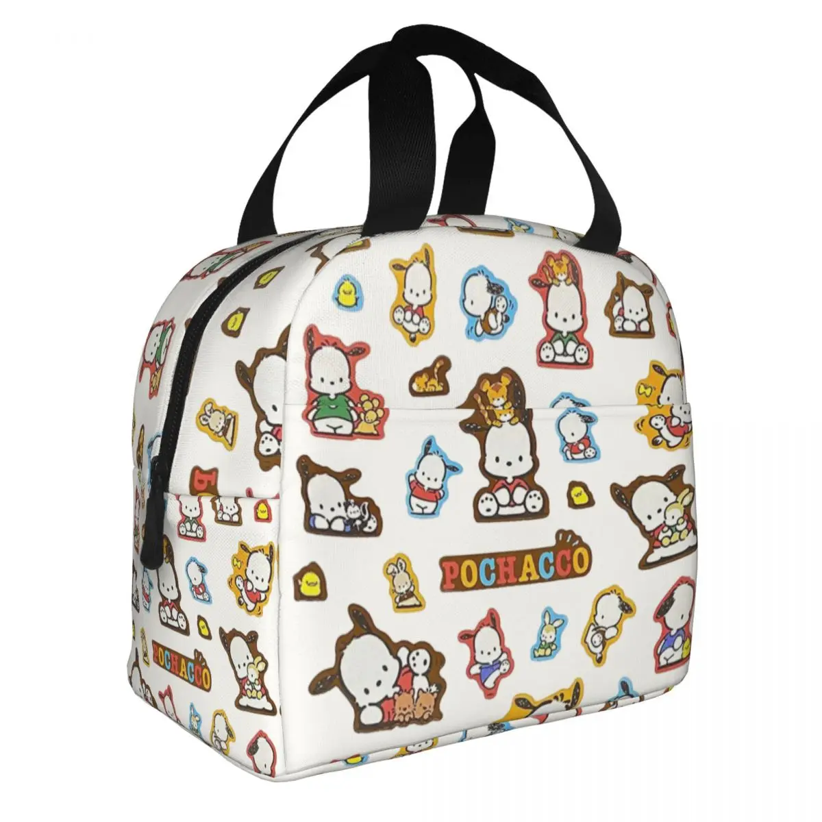 Cute Dog Food Preservation Bag Sanrio Plchacco Office Workers Cooler Portable Fashion Outdoor Lunch Box Bag Durable Waterproof