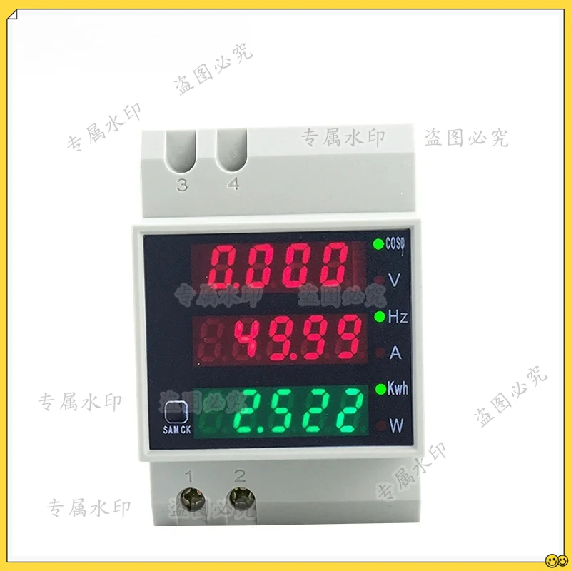 D52-2058 Wattmeter …