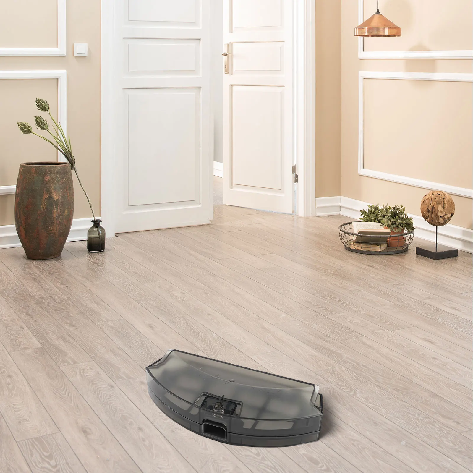 Home Maintenance Gray Dust Box Replacement Easy Install Dust Box Sweeping Robot Parts Easy Installation Dust Box