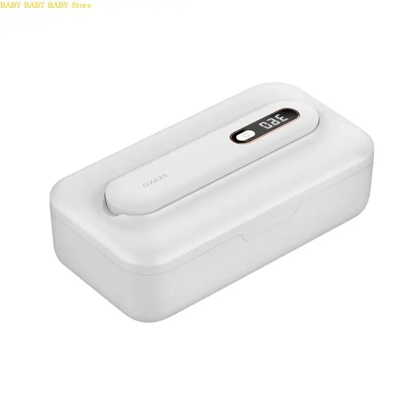 Q81A bebé esterilizador mordedor contenedor almacenamiento diseño pequeño para chupetes botella tetinas limpieza higiénica