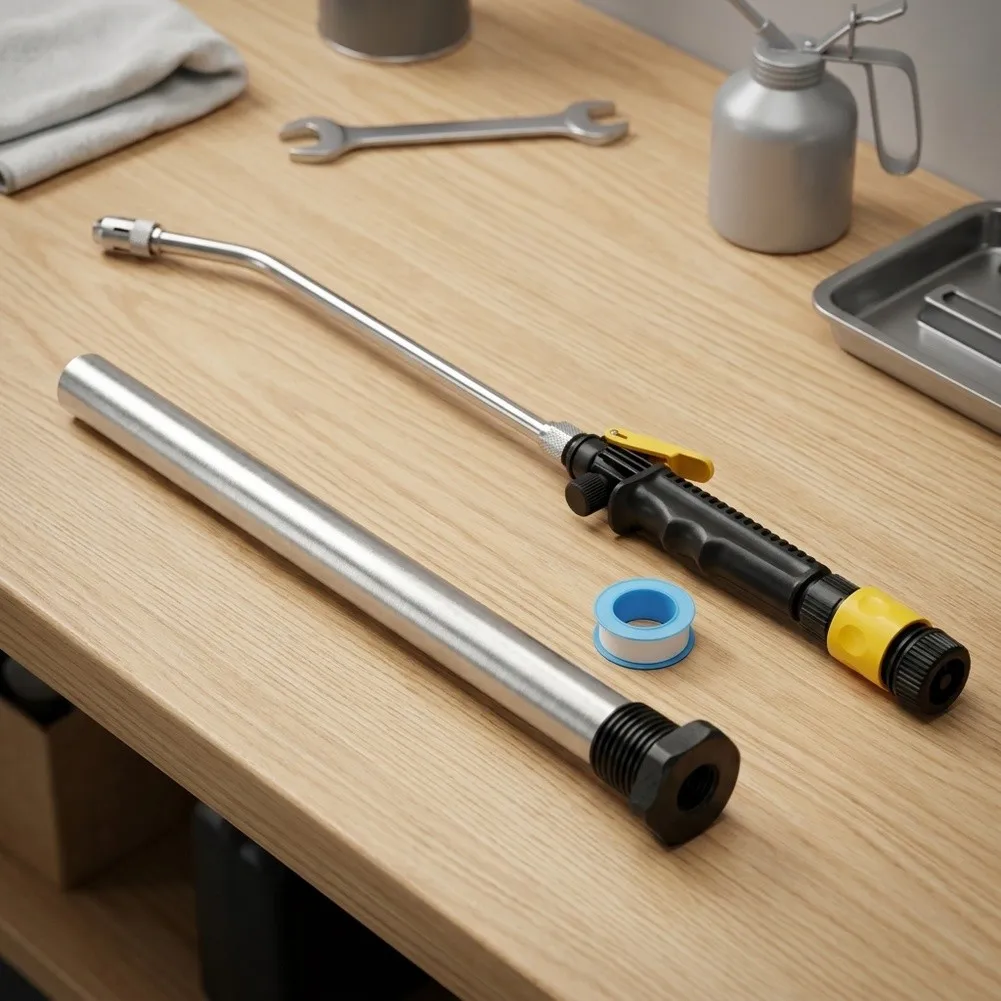 for rv Water System Cleaning for rv Water Heater Anode Rod Multifunctional Cleaning Tool Stainless Steel Flush Tool