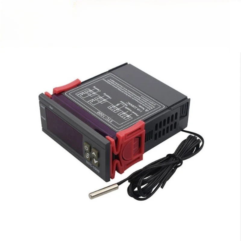 STC-1000 Digital Temperature Controller, Microcomputer Thermostat Switch for Aquarium Incubator Seafood Machine