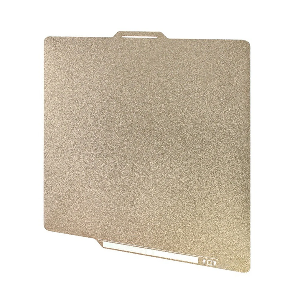 For 3D Printing Projects 257x257mm PEI Steel Sheet Spring Steel Sheet High Temperature Resistance Double Sided Design