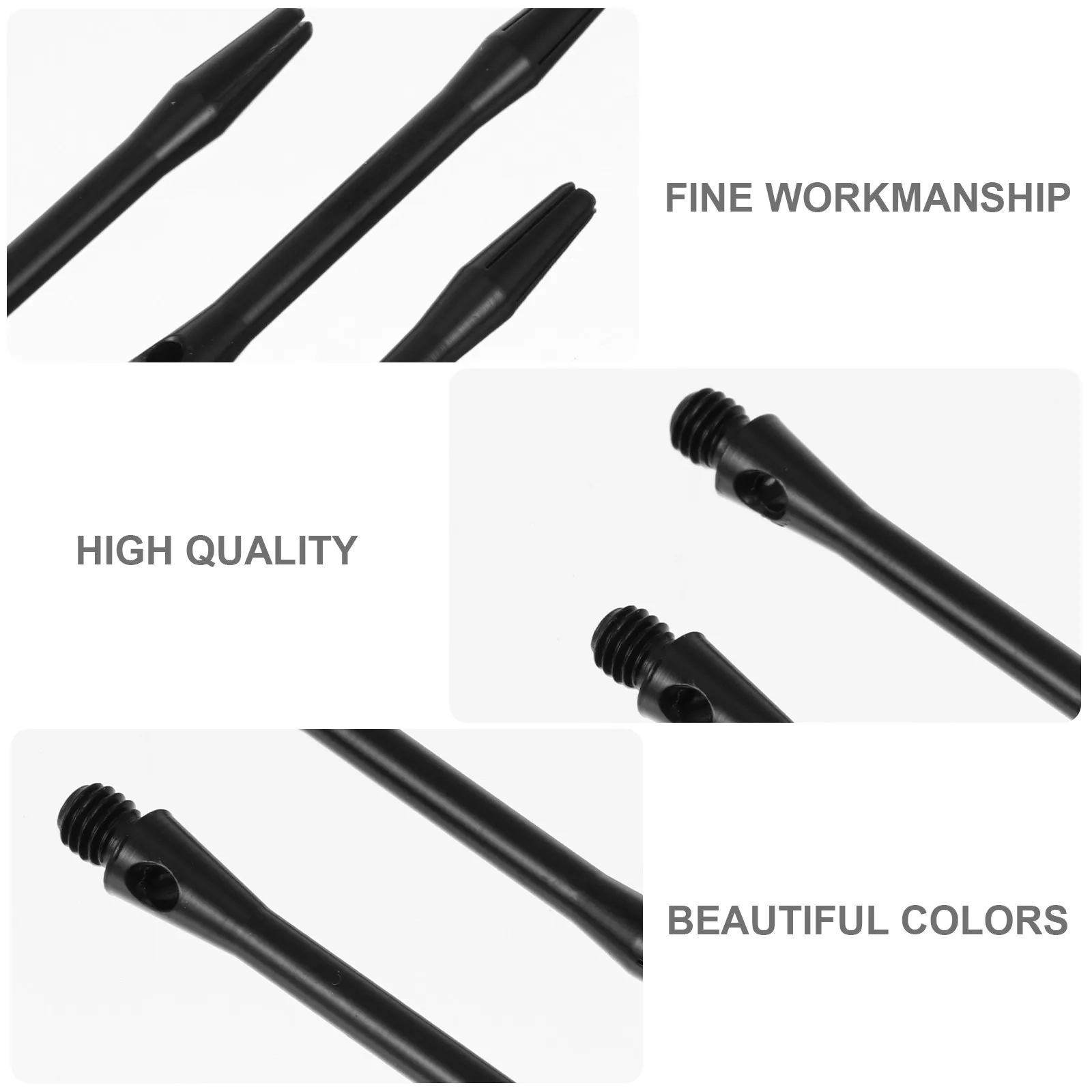 

12pcs 2Ba Thread Stem 45Mm Aluminum Alloy Shaft For Dart Rod Replacement Game Accessories Standard Metal Stems Throwing Outdoor