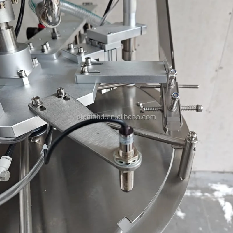 Automatic Doypack Filling Machine Sauce Tomato Potato Salsa Paste Spout Pouch Peanut Butter Jam Filling And Capping Machine
