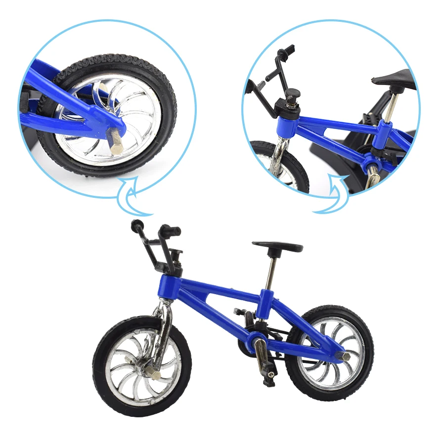 1 PCS Finger BMX Mini Bike Alloy Kids Toys for Boys Extreme Sport Metal Mini BMX Mountain Bicycles Model Toys for Children Gifts