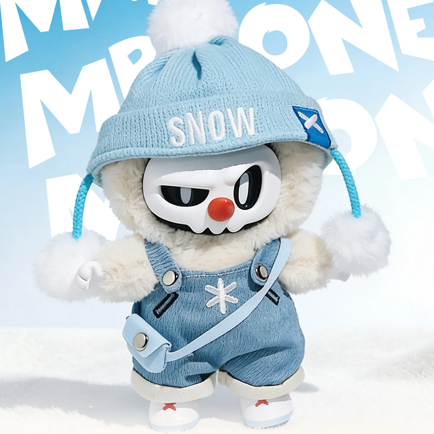 

Mr Bone Agent Team Series Blind Box Cute Action Figure Snow Theme Desktop Ornament Collectible Cute Doll For Adult Collectors