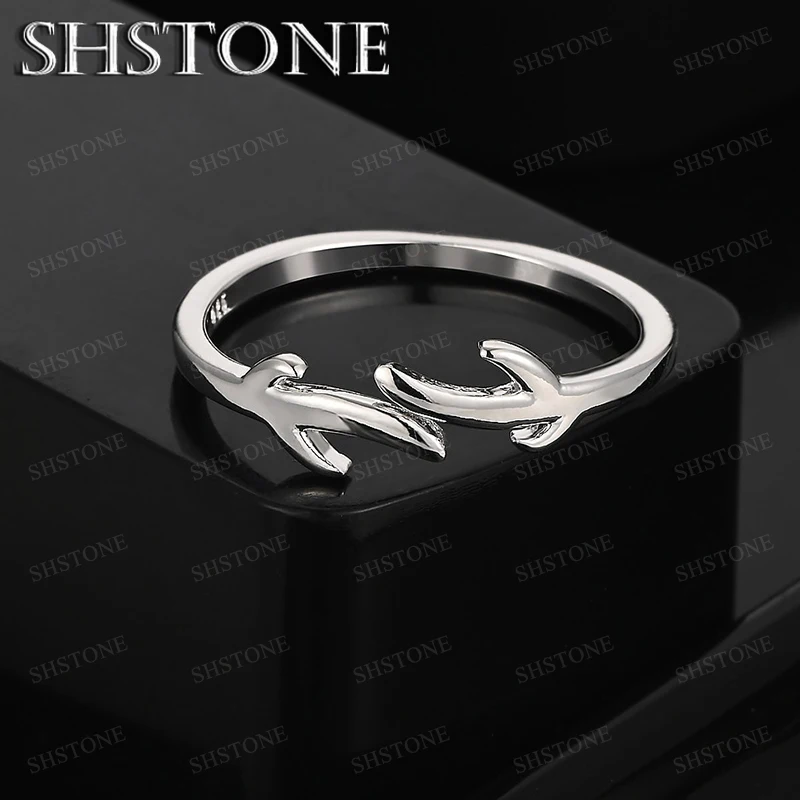 

925 Sterling Silver Opening Ring For Lady Party Charm Engagement Wedding Accessories Fashion Pretty Jewelry Holiday Gifts
