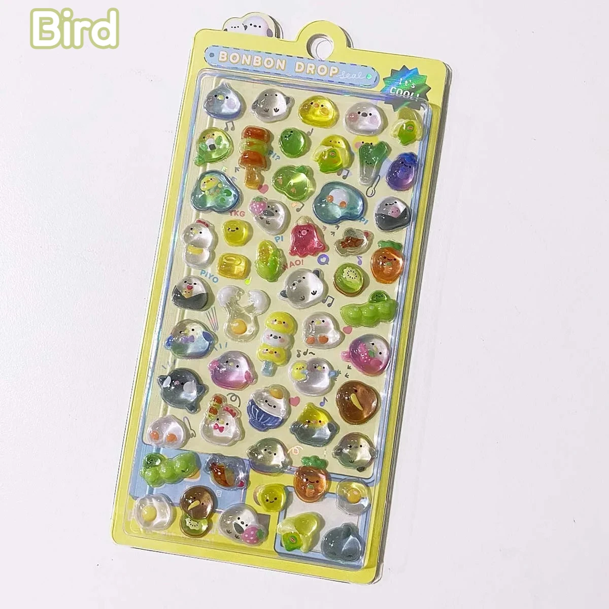 ملصقات مادة كرتونية ثلاثية الأبعاد من سلسلة الحيوانات الصلبة عالية القيمة، ملصقات قرطاسية للأطفال