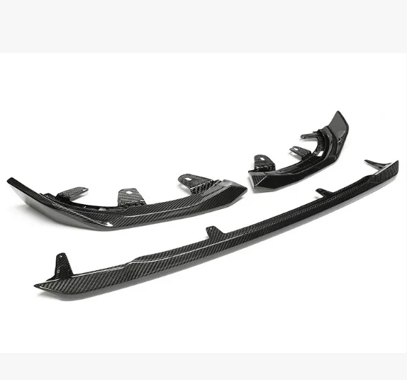 

Front Bumper Lip Upgrade Kit, Handcrafted, High Quality Dry Carbon G42 Dry Carbon Front Lip