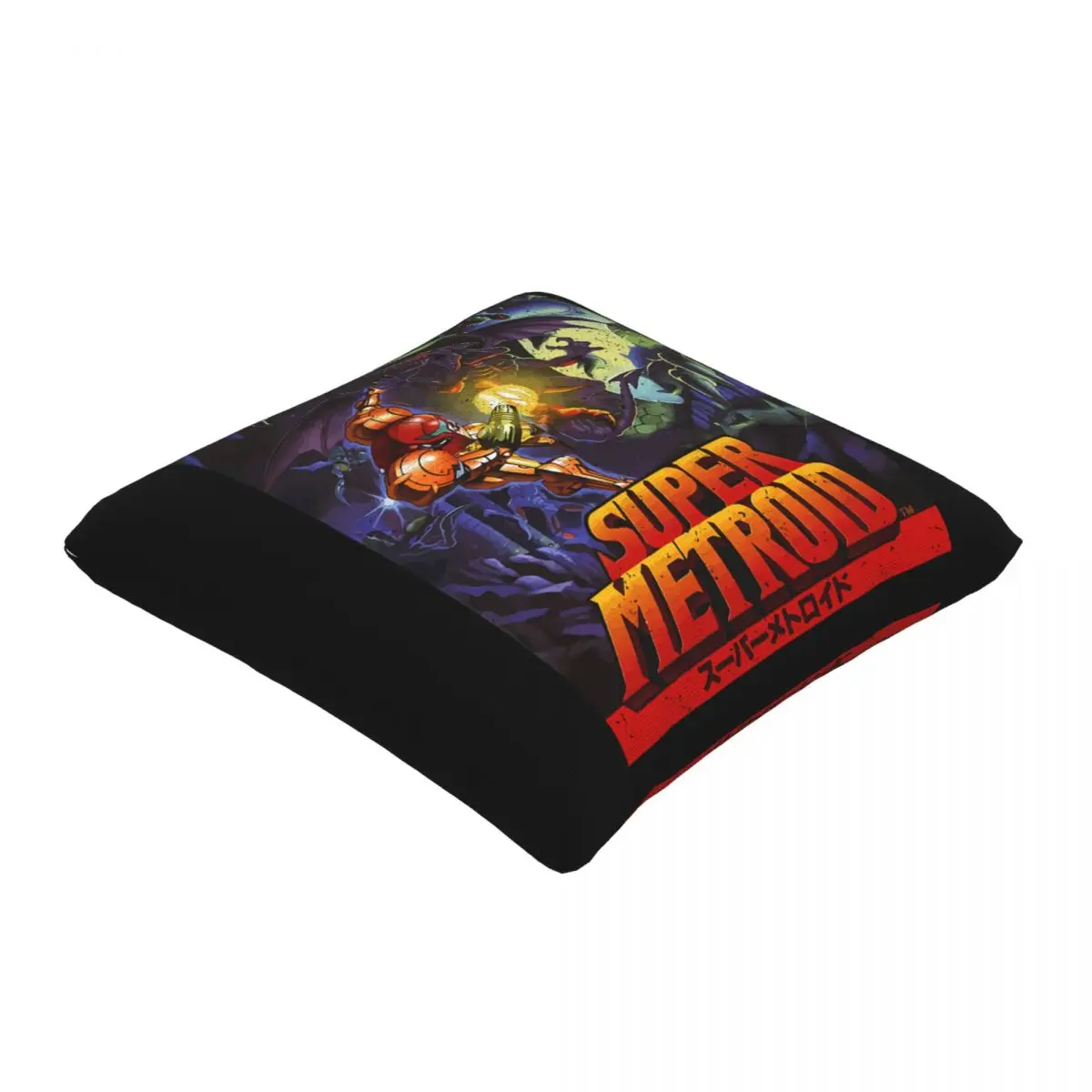 Thick Samus Super Metroid Cover Graphic Linen Pillowcase Throw Pillow Cover Creative Home Decor Top Quality