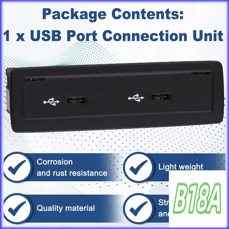 

H5-For Mercedes-Benz W247 USB Charging Port Type-C Port USB Port Connection Unit A2478202002 2478202002