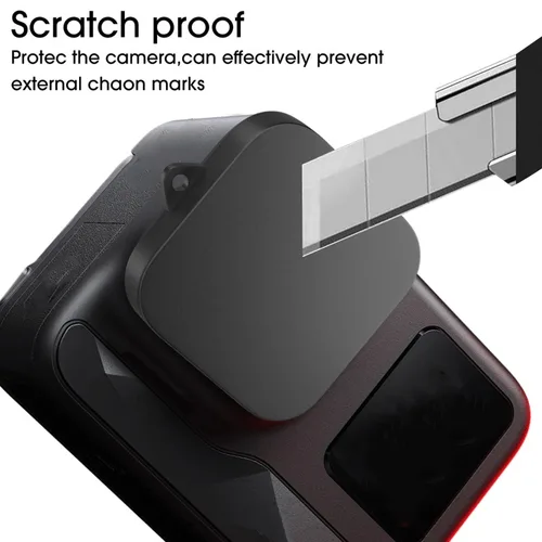 Imagen 2 del producto Cubierta protectora de lente para Insta360 Ace Pro 2/Ace Pro, carcasa de silicona suave, antiarañazos, a prueba de polvo, accesorios protectores de cámara