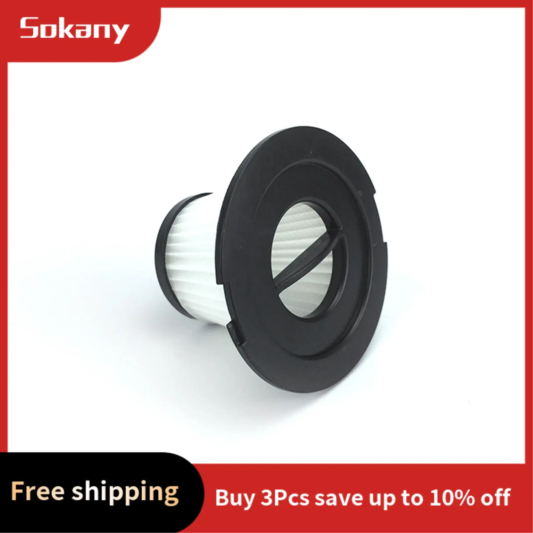 A68M-4PC Filter Voor Dibea T6 C17 T1 SC4588 600W 2-In-1 Rechtopstaande Stok & Handstofzuiger