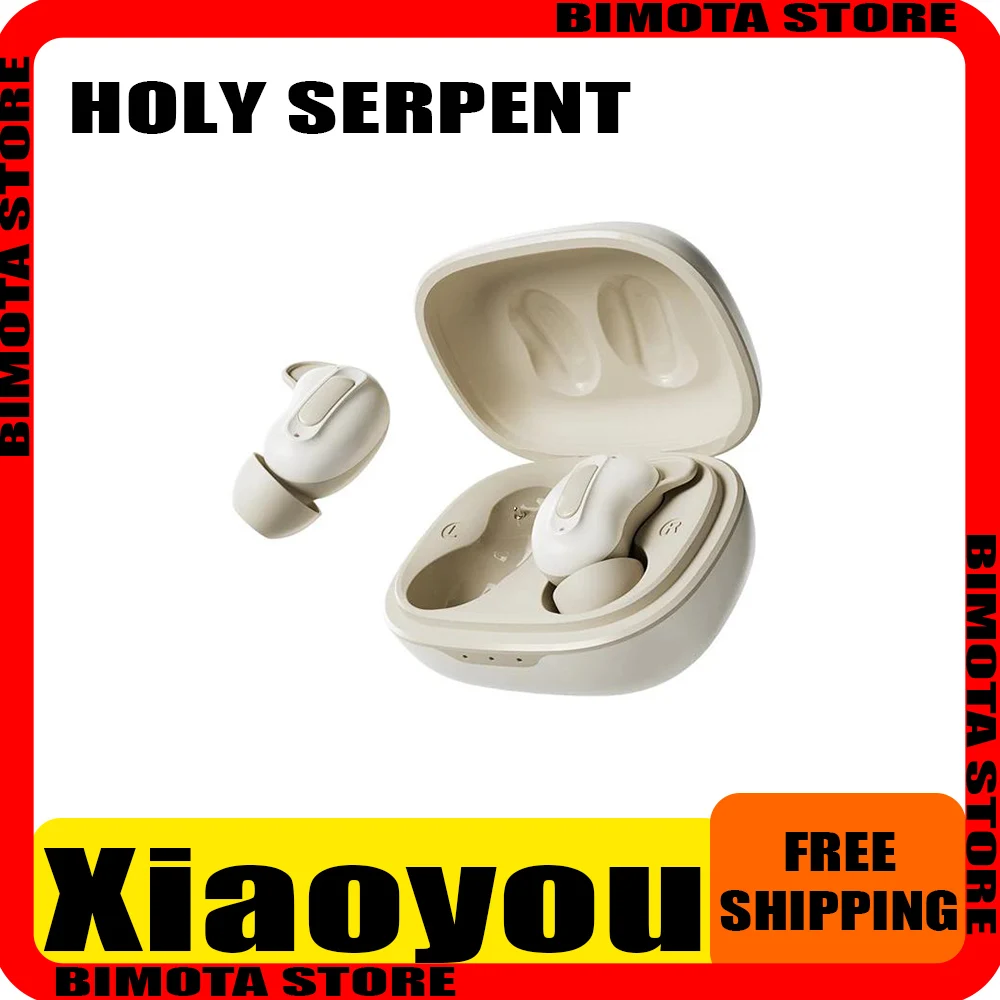 Xiaoyou dans l'oreille écouteurs Bluetooth avec réduction active du bruit aide spécifique au sommeil pour un sommeil latéral et une isolation phonique super