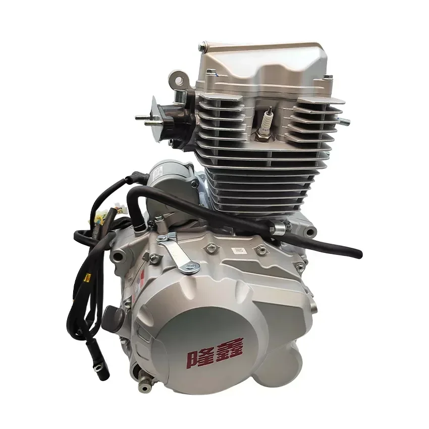 مجموعة محرك الدراجة النارية OEM Loncin cg125 عالية الأداء محرك 125cc تبريد الهواء العالمي للدراجة الترابية 125cc قطع غيار الدراجات النارية