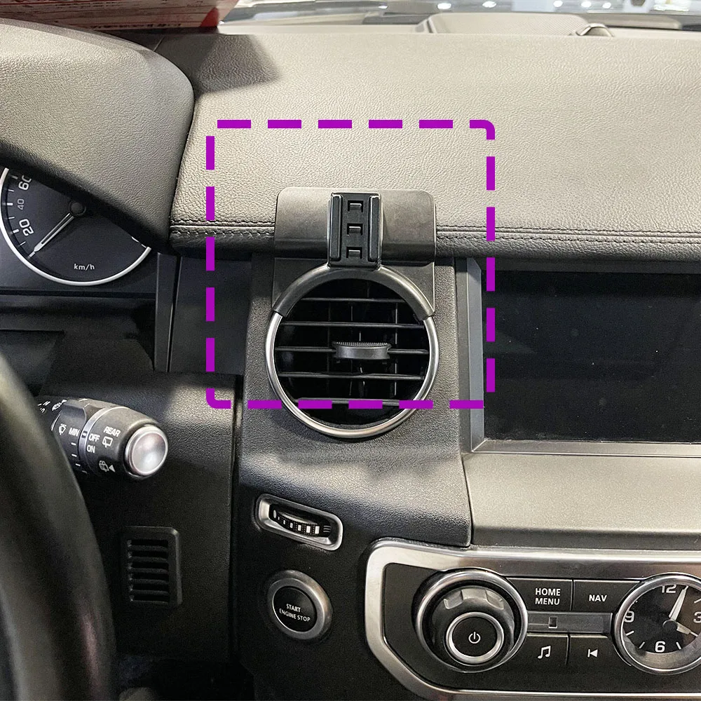 For Land Rover Discovery 4 2010 2011 2012 2013-2016 Car Phone Holder Special Fixed Bracket Base Wireless Charging Accessories