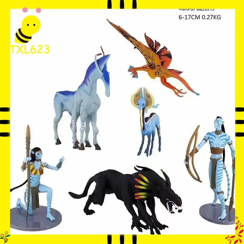 

Avatar The Last Airbender Figure 6pcs Set PVC Fire Nation Action Figures Cartoon Collectible Decor