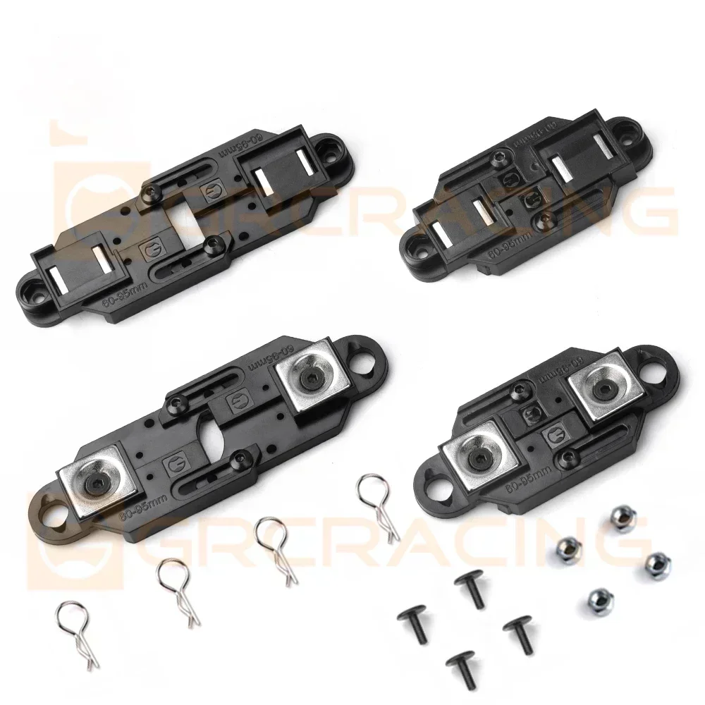 Magnetico Invisibile Carrozzeria Borsette Colonna Post Mount Per 1/10 Trxs Trx4 Trx6 G63 Scx10 Rc Camion Parti di Aggiornamento Accessori