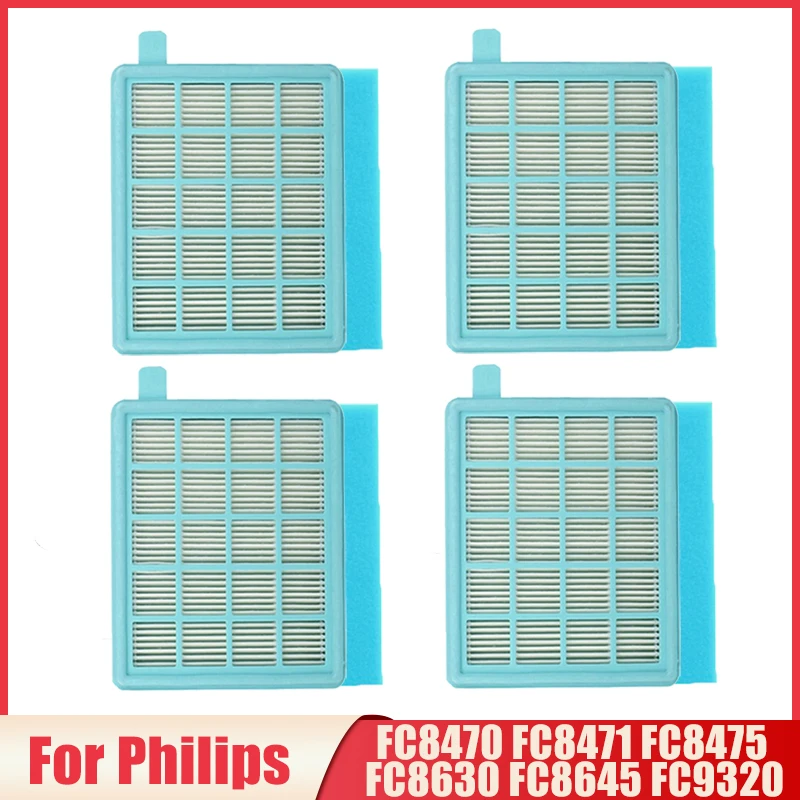Accesorios de filtro Hepa para Philips FC8470 FC8471 FC8475 FC8630 FC8645 FC9320 FC9322 piezas de filtro profesional de aspiradora