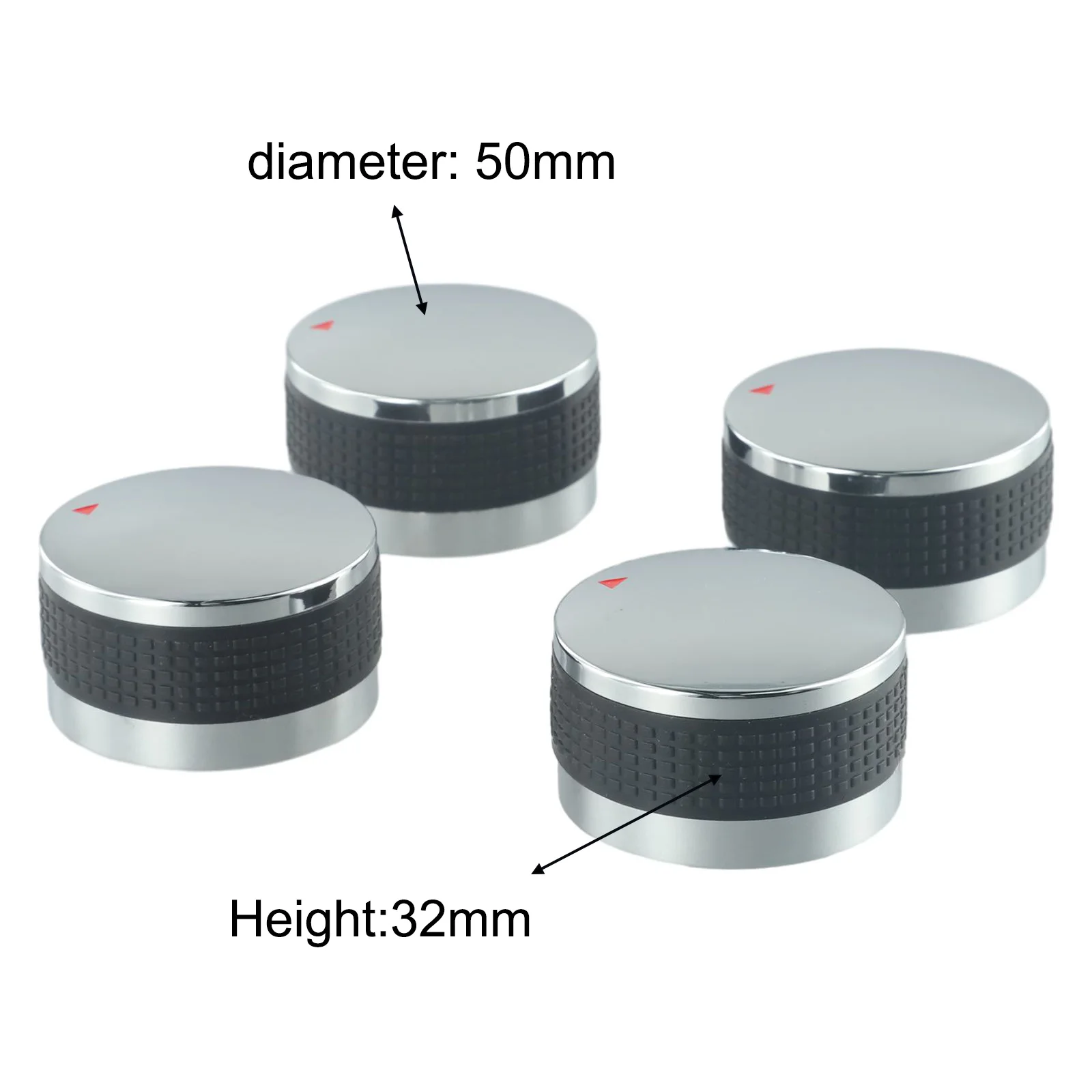 4 قطعة مقبض التحكم في الشواية 58 مللي متر 50 مللي متر في الهواء الطلق شواء موقد غاز مقبض مفتاح التشغيل استبدال أجزاء الشواء حديقة أداة اكسسوارات دائم