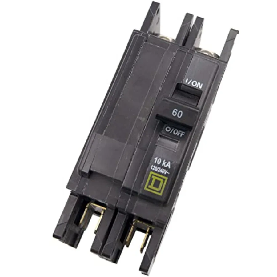 

425097 QOU260 Circuit Breaker 230V 60 Amp 2-Pole DIN Rail Mounting