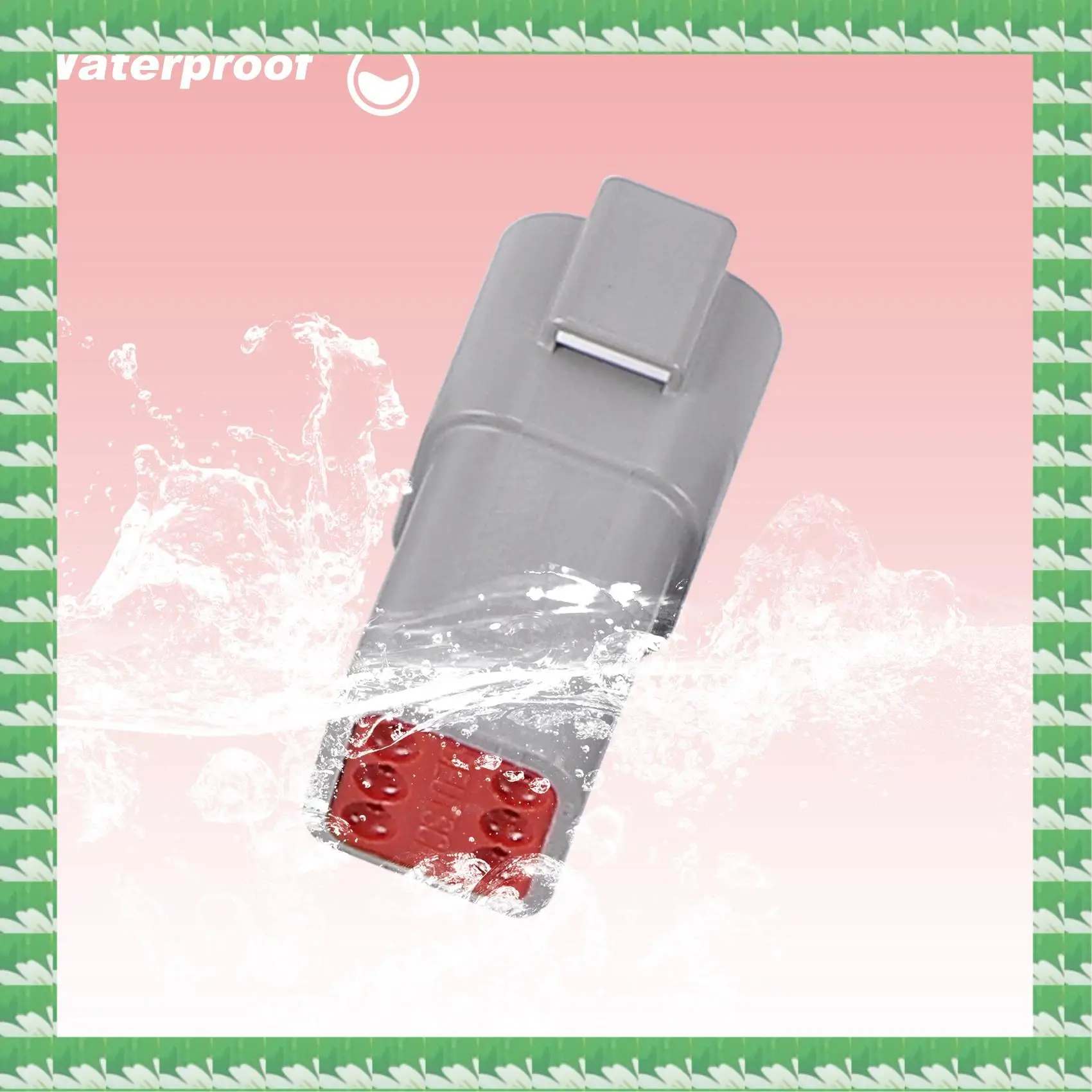 

ONCE 140Pcs Deutsch DT Series Waterproof Wire Connector Kit DT06-2/3/4/6S DT04-2/3/4/6P Automotive Sealed Plug With Pins Box