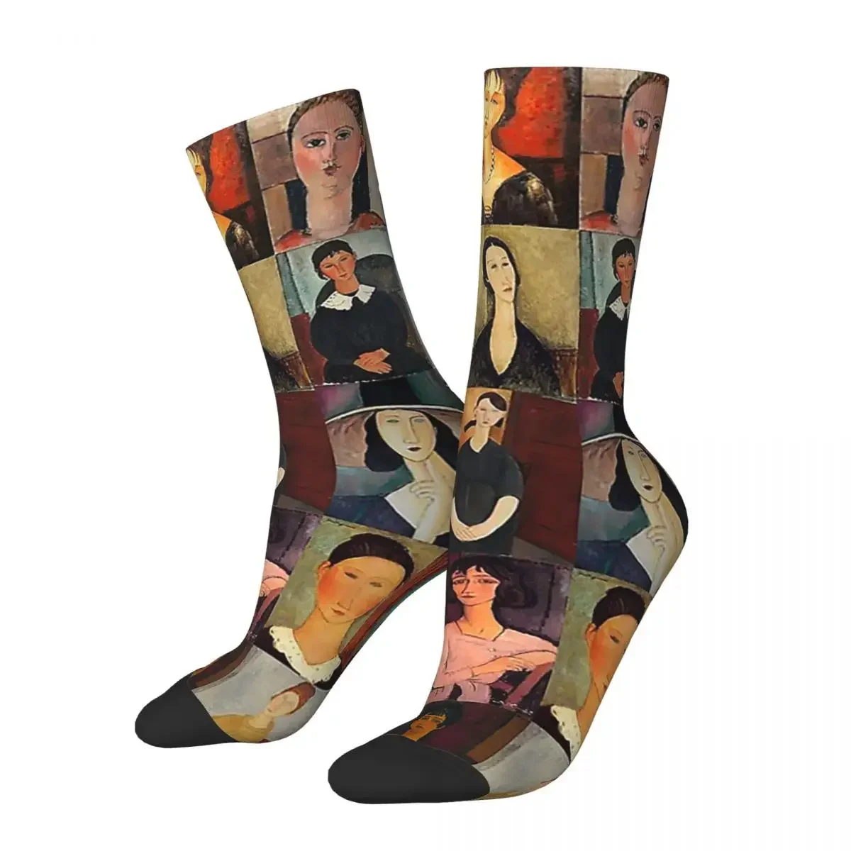 

Amadeo Modigliani Socks Harajuku High Quality Stockings All Season Long Socks Accessories for Unisex Gifts