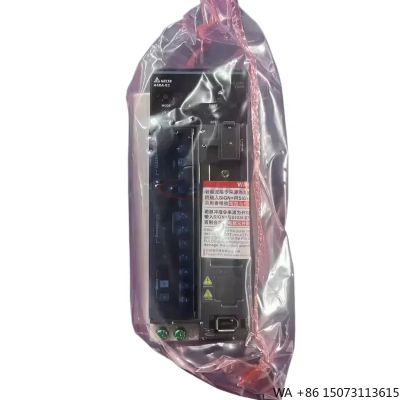 for Delta ASDA-E3 Series Servo Drive ASD-E3-0721-L 750W 220V Pulse Control 100 Percent New Original