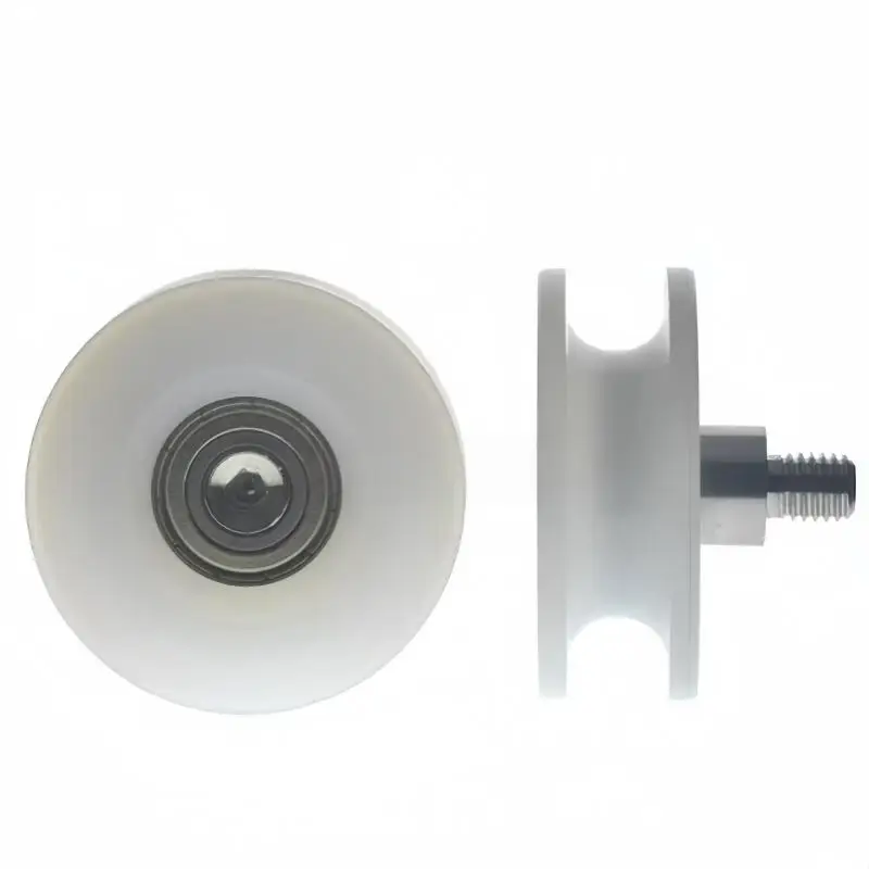 4Pcs 6001z bearing track injection molding machine tool roller R7U groove groove wheel 12 * 60 * 22