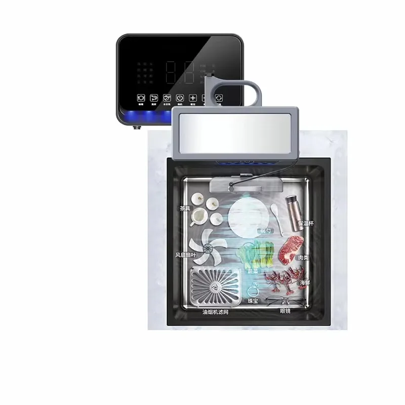 غسالة الفواكه والخضروات المحمولة بالموجات فوق الصوتية - أحدث طراز من المصنع قابلة للتخصيص #3