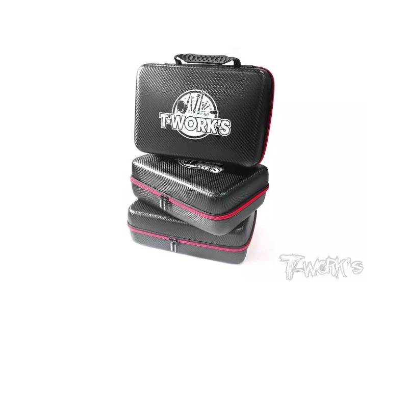 Original T work TT-075-C Compact Hard Case Parts Bag ( L ) 33*23*10cm Professional Rc part