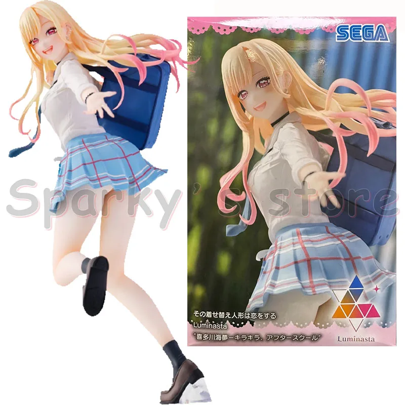 SEGA Original Luminasta My Dress-Up Darling Anime Figure MARIN KITAKAWA INUI SAJUNA Action Figure Toys For Kids Gifts Cute Model