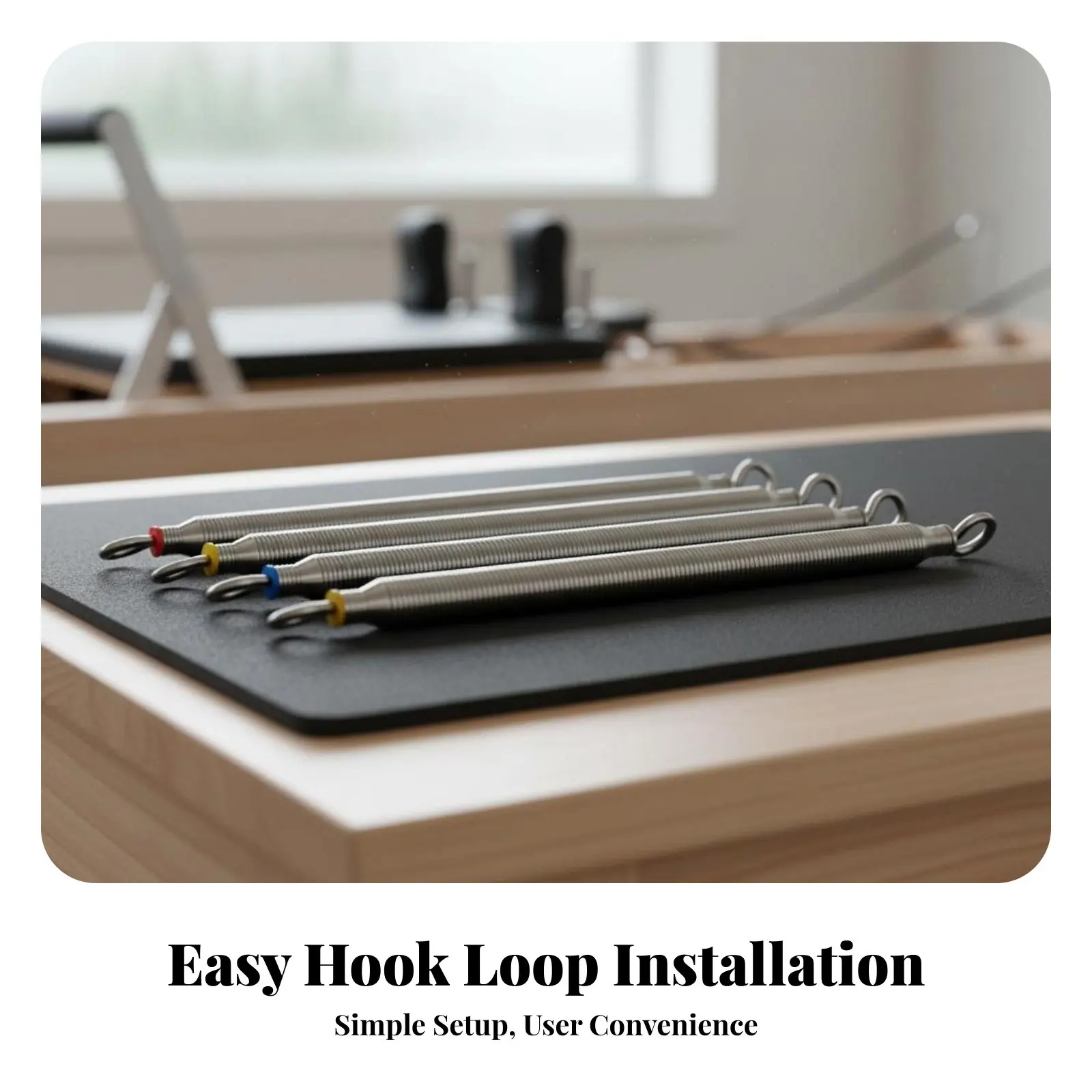 Pilates Reformer Coil Stainless Steel Gym Equipment Replacement Coil Mechanical Component Accurately Crafted for DIYers