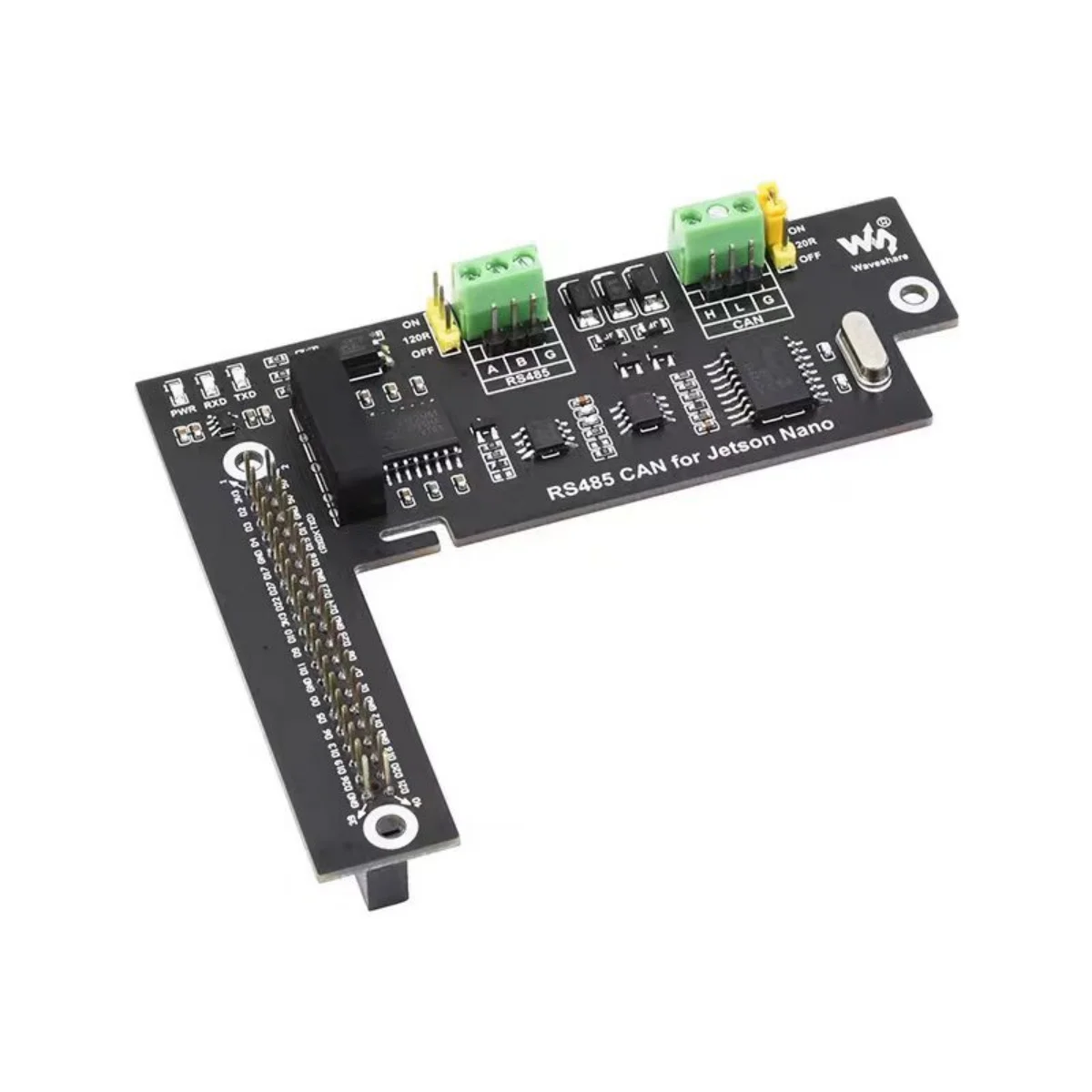 Micro Snow Jetson Nano RS485 CAN Expansion Board Half Duplex UART Provides Python Routine