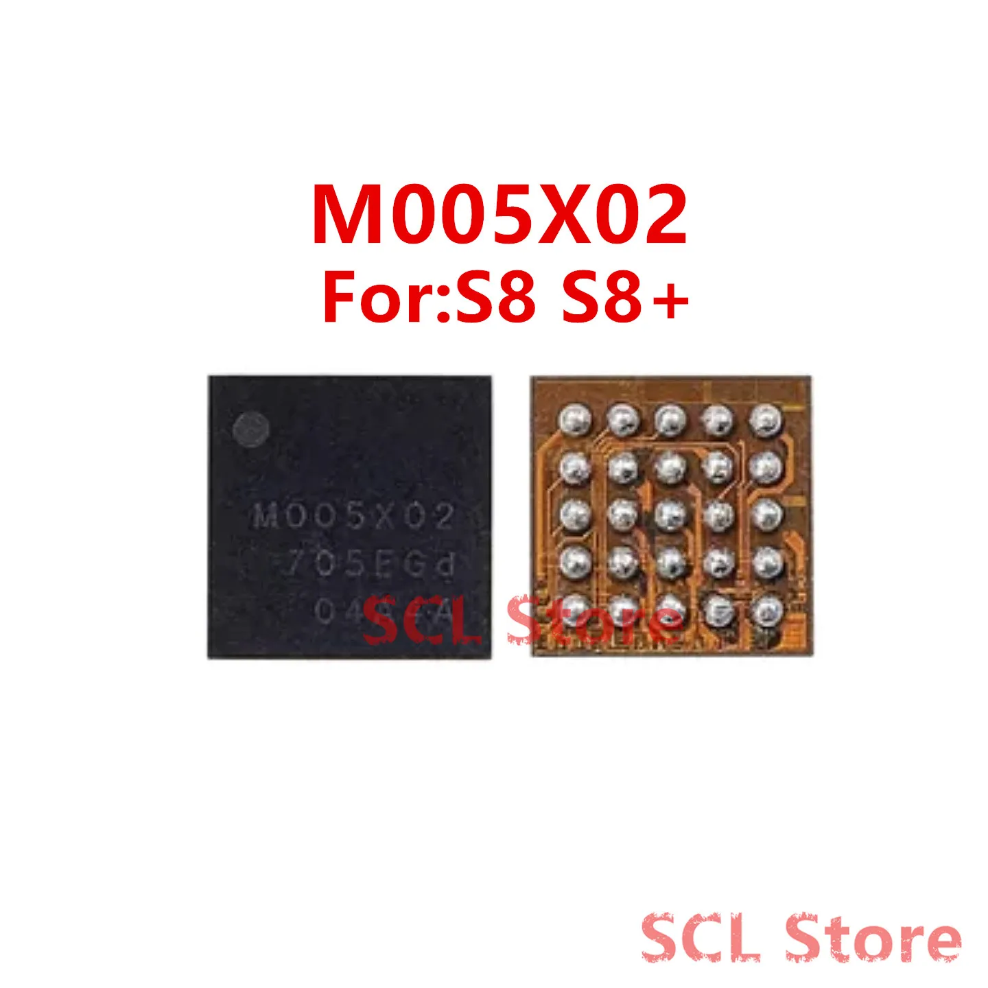 (1-5piece) M005X01 M005X02 M005X03 MU003  For Samsung GALAXY S8 S8+ C9000 C900F S8 Power IC Small Power IC Chip