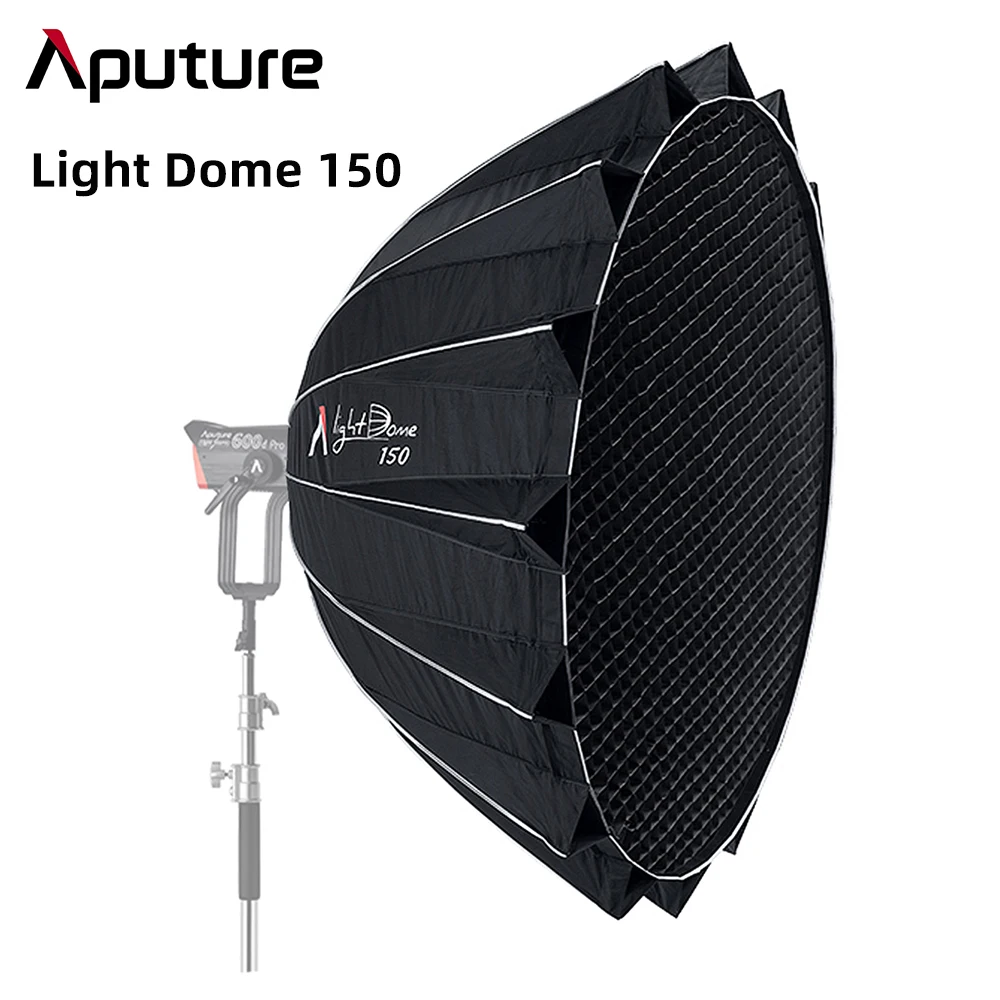 

Свет Aputure Dome 150 софтбокс 59 дюймов глубокий параболический быстросъемный софтбокс для Aputure 600d Pro и других светильников Bowen-S