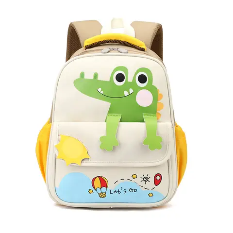 악어 배낭 어린이 유아 소년 학교 가방 방수 유치원 소녀 Schoolbag 기본 Bookbag Mochilas Escolares Bolsa Best5