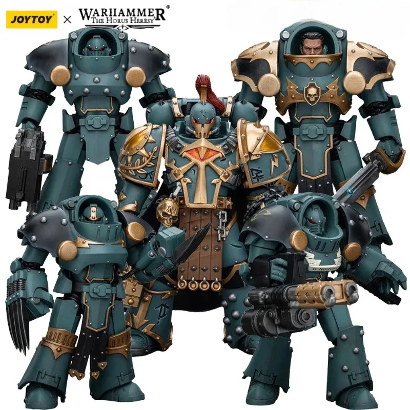 

In Stock JOYTOY Warhammer The Horus Heresy 1/18 Sons Of Horus Tartaros Terminator Squad Anime Action Figures Model Toys Gifts