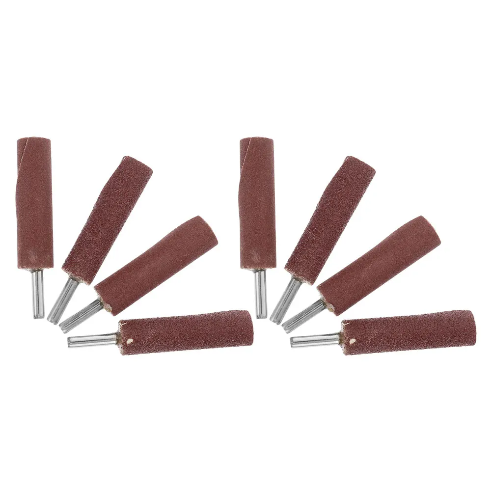 

6mm Shank Abrasive Cloth Grinding Head 80 240 Grit Sanding Wheel Drum for Rotary Tools Die Grinder Polishing Disc Flap Wheel