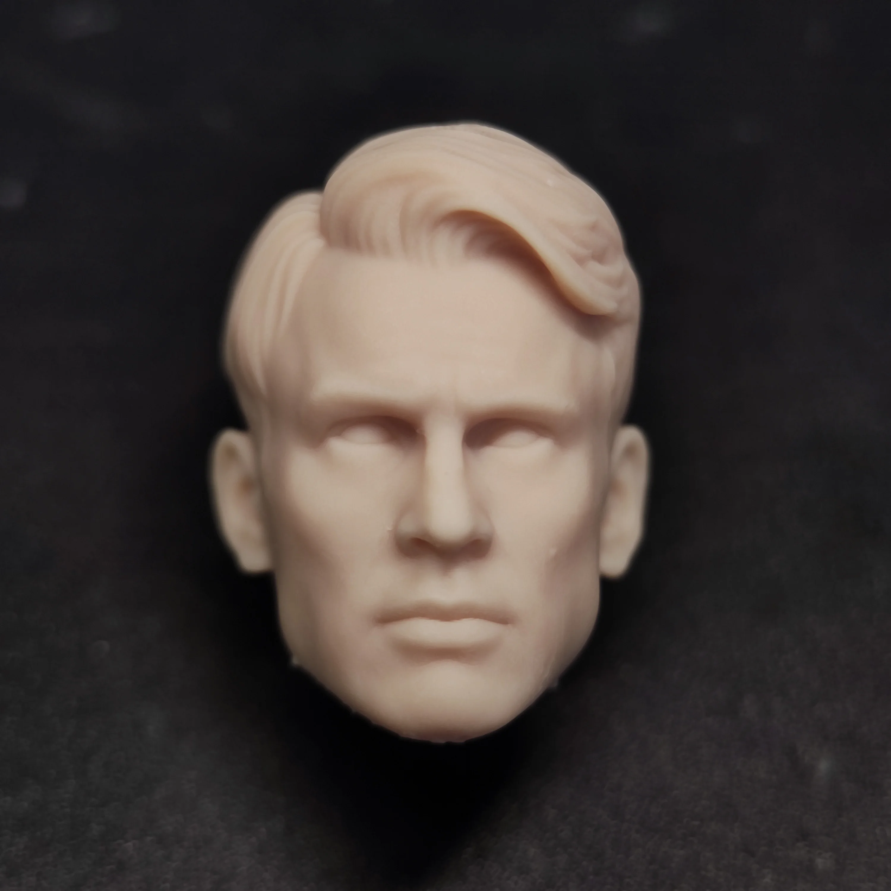 HL1876 DIY Customized 1/18 1/12 1/10 Scale Unpainted Head Sculpt for 3.75