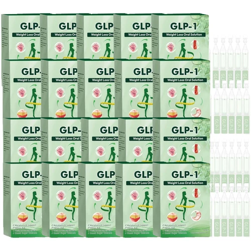 1-20 cajas GLP1 Orals líquido GLP 1 péptido suero complejo suplementos para bajar de peso naturales avanzados líquidos para el cuidado del cuerpo gotas para mujeres
