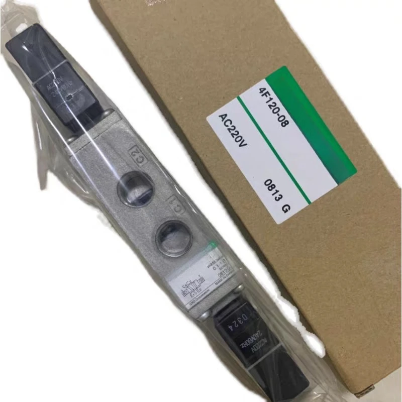 

solenoid valve 4F110-4F120/130/140-08-DC24VAC220AC110V brand new genuine