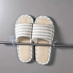 10pcs多機能壁取り付け丸いフック無料パンチシームレスペースト収納ラックキッチンバスルーム家庭用リングハンゲ ぶら下がっている写真のための10の最高の販売フック-10