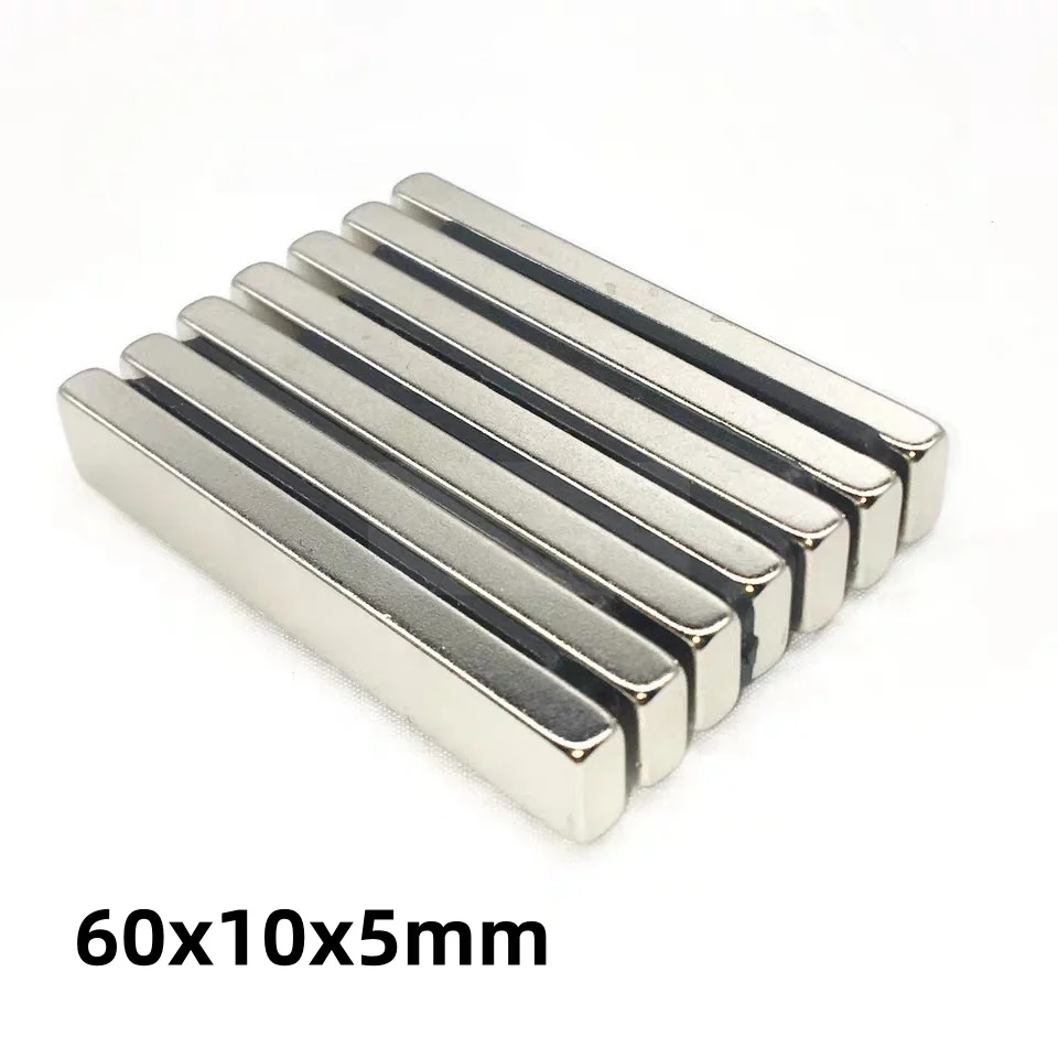 60x10x5mm Square magnets 60*10*5mm perfect for fridges, organizing office documents, and DIY projects 60mmx10mmx5mm